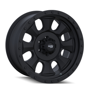 Dirty Life IRONMAN Satin black 20x10 -19 8x180mm 124.1mm - WheelWiz