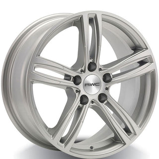 RWC 933 Silver 18x8 +48 5x112mm 66.7mm