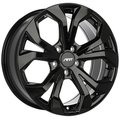 ART Replica REPLICA 183 Gloss Black 18x8 +45 5x120mm 64.1mm– Wheelwiz