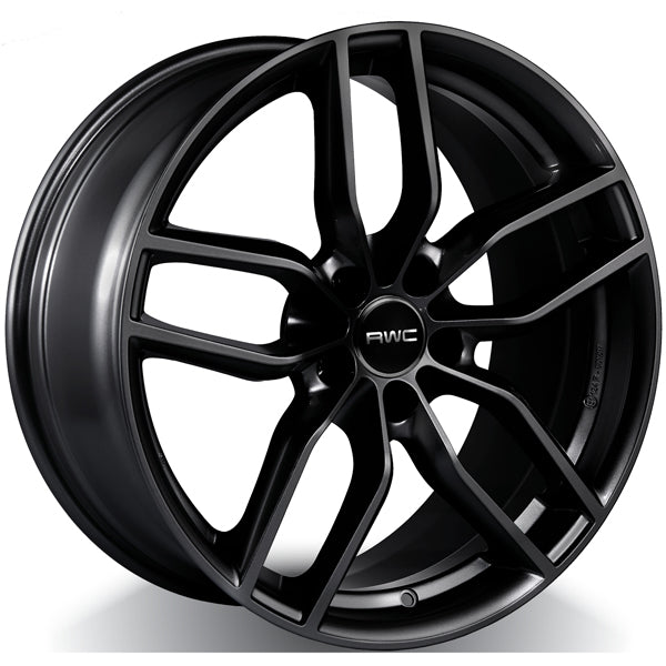 RWC 93 Black 18x8 +32 5x112mm 66.45mm - Wheelwiz