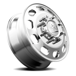 American Force 95 HD DBO Polished 19.5x6.75 +141 8x200mm 142mm - Wheelwiz