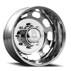 American Force 95 HD DBO Polished 19.5x6.75 -123 8x200mm 142mm - Wheelwiz