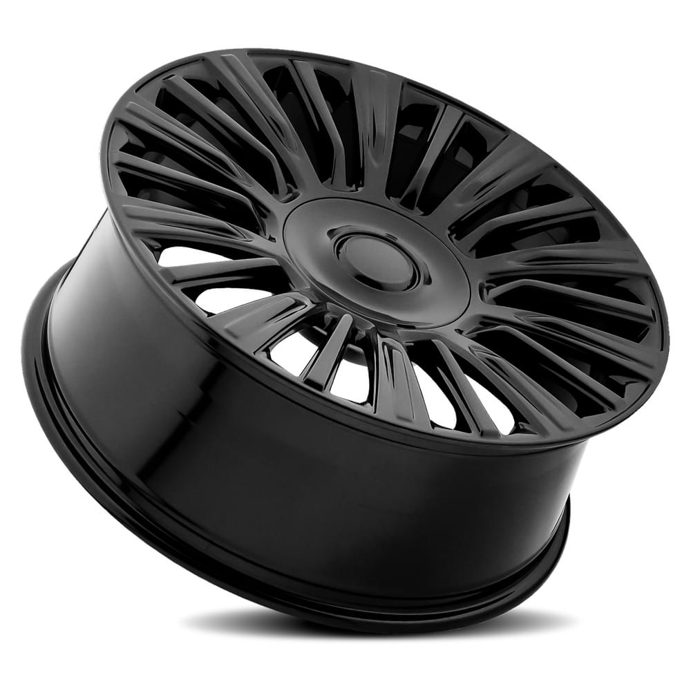 Factory Reproductions FR 91 Gloss Black 22x9 +28 6x139.7mm 78.1mm