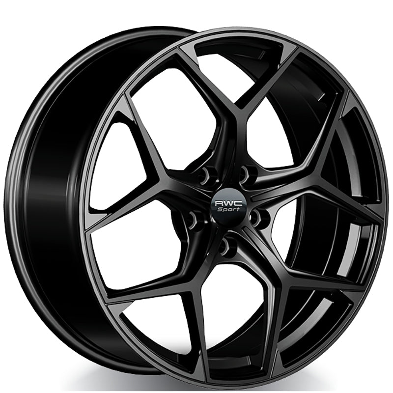 RWC 970 Satin Black 18x8 +42 5x112mm 57.1mm - Wheelwiz