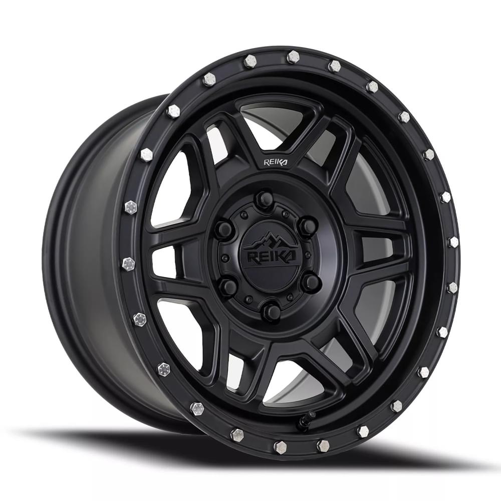 Reika R40 Satin Black 17x9 -12 5x127mm 78.1mm
