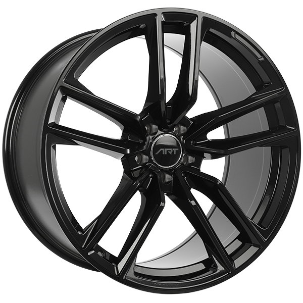 ART Replica REPLICA 202 Gloss Black 21x10 +52 5x112mm 66.6mm - Wheelwiz