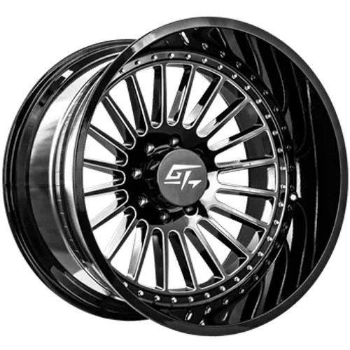 GT Off-Road Strike Gloss Black Milled Gloss Black Milled 26x14 -76 6x139.7mm 106.1mm