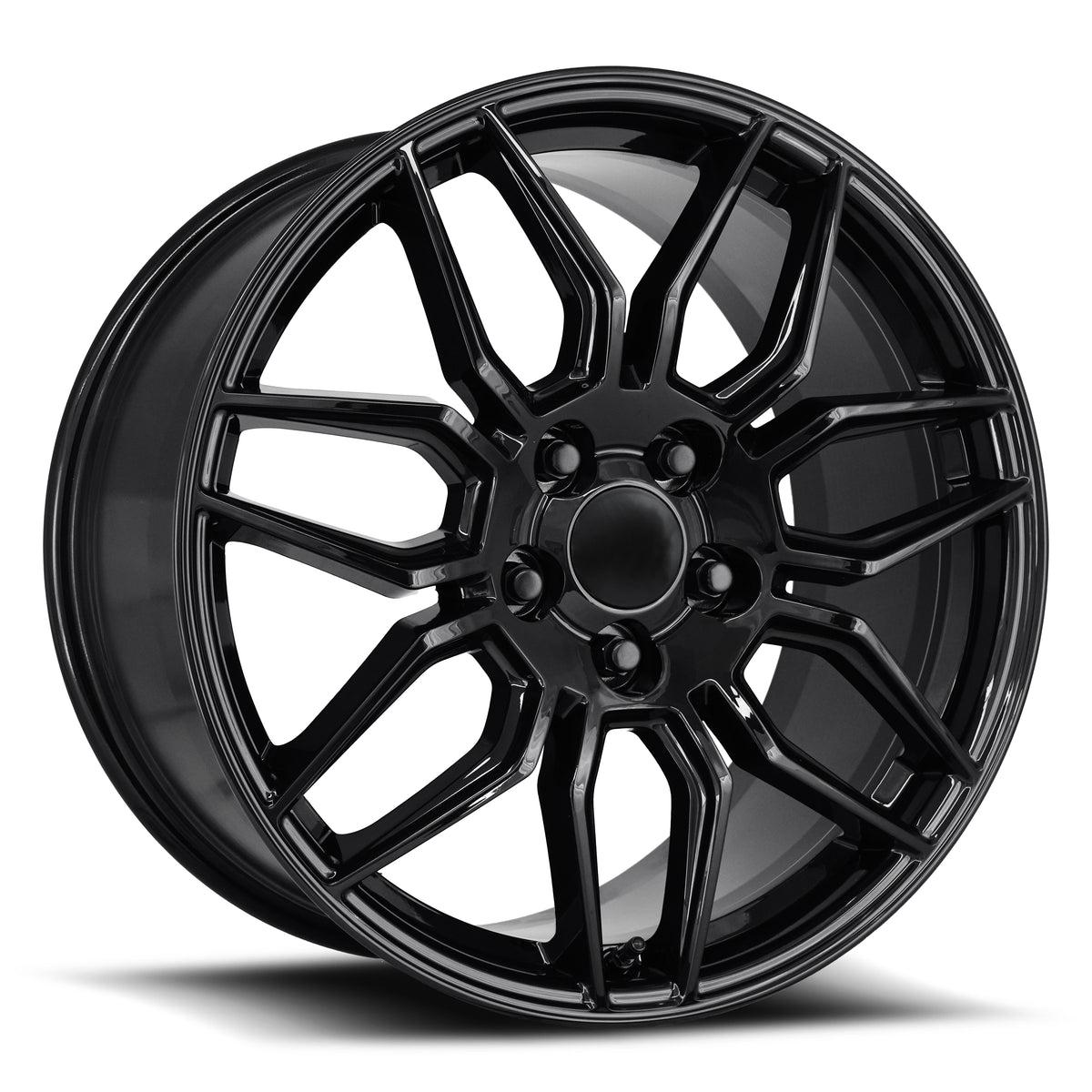 Factory Reproductions FR 401 Gloss Black 19x10 +79 5x120.65mm 70.3mm