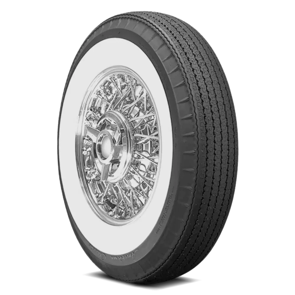 Coker American Classic Radial (2 3/4 INCH Whitewall) 225/75R15 - Wheelwiz