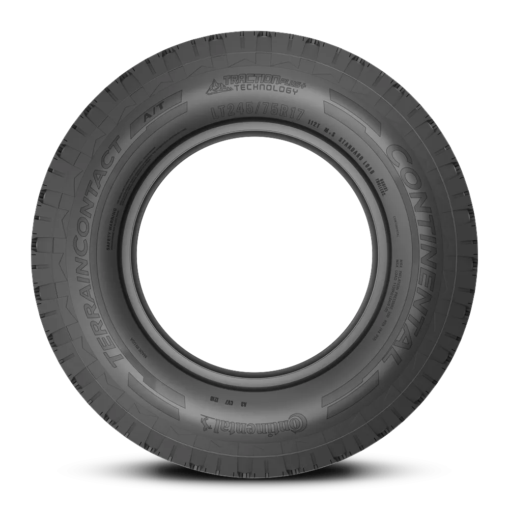 Continental TerrainContact A/T LT245/75R17 121/118S E/10 OWL