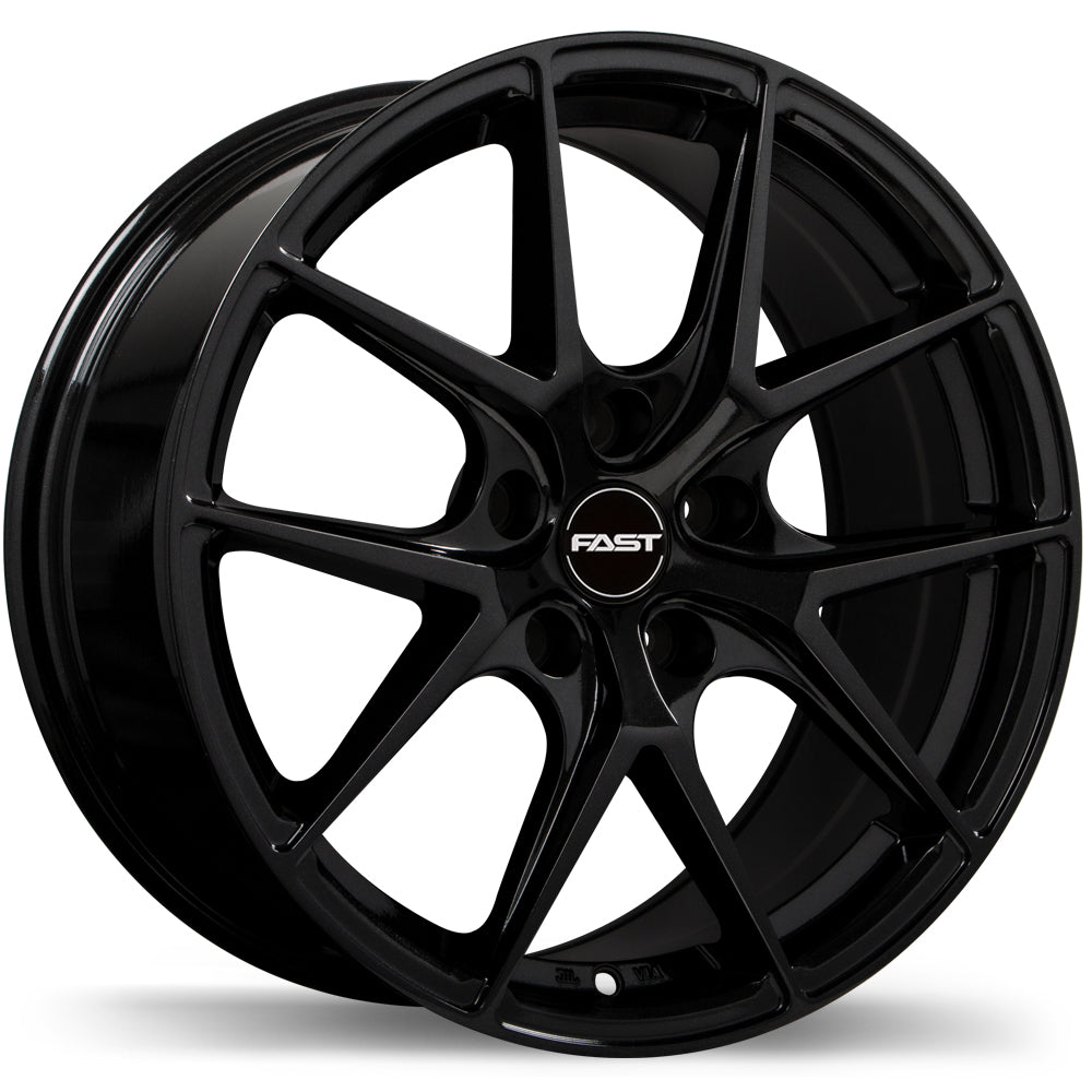 Fast Wheels A029 Metallic Black 18x8 +30 5x114.3mm 67.1mm
