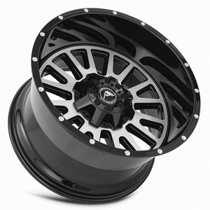 American Off-Road A105 Black Milled Spoke 20x12 -44 6x135|6x139.7mm 106.1mm - WheelWiz