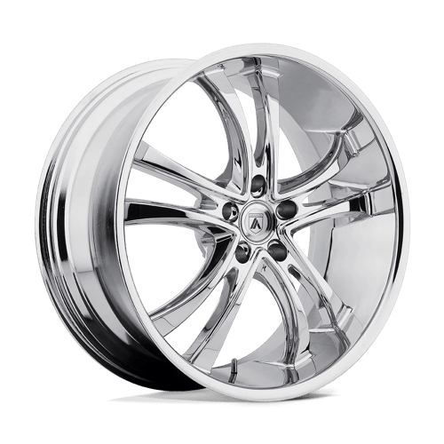 Asanti Black ABL-6 Chrome 22x10 +20 5x115mm 74.1mm - Wheelwiz