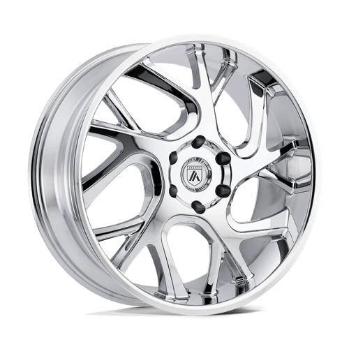 Asanti Black ABL-16 Chrome 22x9 +30 6x139.7mm 100.3mm - WheelWiz