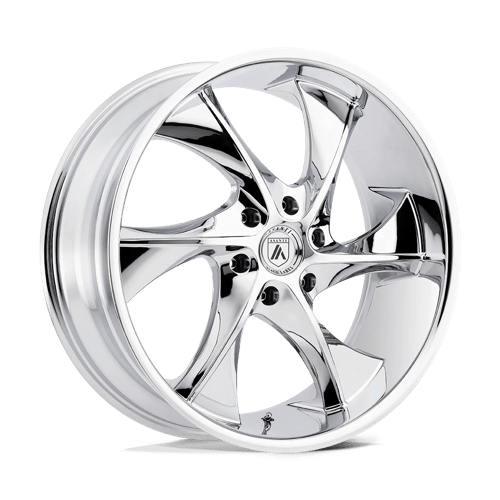 Asanti Black ABL-17 Chrome 22x9 +15 6x139.7mm 106.1mm - WheelWiz