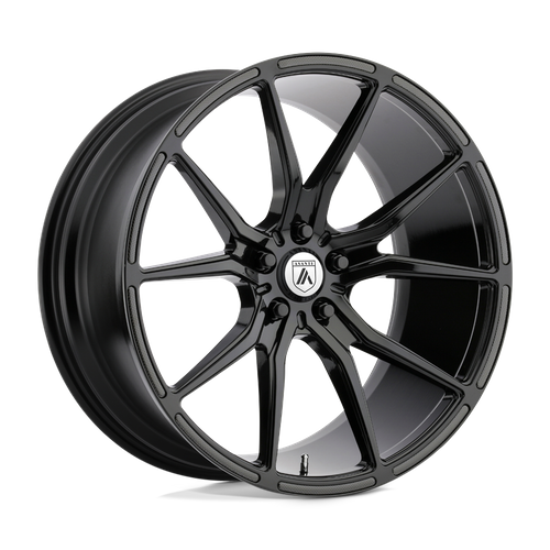 Asanti Black ABL-13 VEGA Gloss Black 20x10.5 +38 5x112mm 72.6mm - Wheelwiz