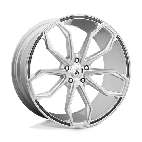 Asanti Black ABL-19 ATHENA Brushed Silver 20x10 +40 5x114.3mm 72.6mm - Wheelwiz