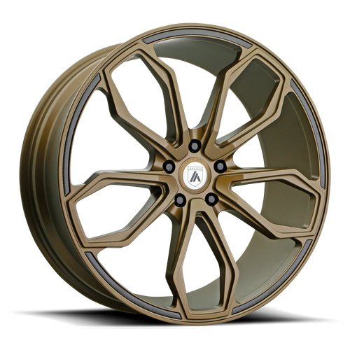 Asanti Black ABL-19 ATHENA Satin Bronze 22x10.5 +25 5x115mm 72.6mm - Wheelwiz