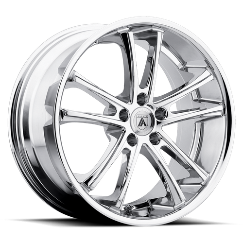 Asanti Black ABL-1 PEGASI Chrome 20x8.5 +35 5x114.3mm 74.1mm - Wheelwiz