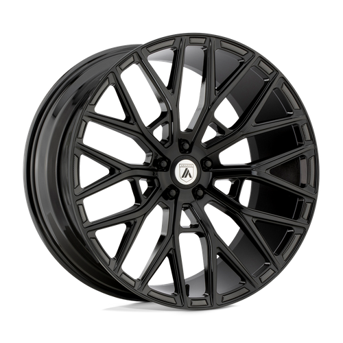 Asanti Black ABL-21 LEO Gloss Black 20x10.5 +38 Custom 72.6mm - Wheelwiz