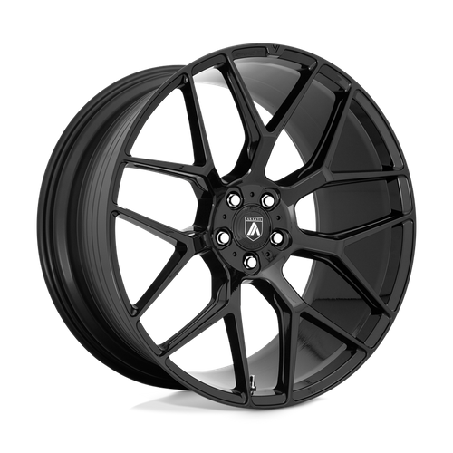 Asanti Black ABL-27 DYNASTY Gloss Black 20x10.5 +20 Custom 72.6mm - Wheelwiz