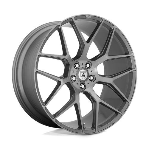 Asanti Black ABL-27 DYNASTY Titanium Brushed 20x9 +35 5x120mm 74.1mm - Wheelwiz