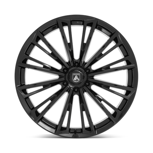 Asanti Black ABL30 CORONA Gloss Black 22x9.5 +30 6x139.7mm 100.3mm - Wheelwiz