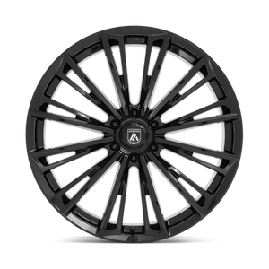 Asanti Black ABL30 CORONA Gloss Black 20x9 +25 5x112mm 72.6mm - Wheelwiz