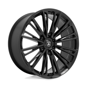 Asanti Black ABL30 CORONA Gloss Black 20x9 +35 5x112mm 72.6mm - Wheelwiz