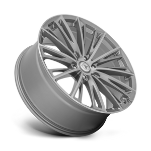 Asanti Black ABL30 CORONA Titanium Brushed 22x9 +15 5x115mm 72.6mm - Wheelwiz