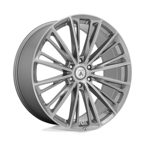 Asanti Black ABL30 CORONA Titanium Brushed 22x10.5 +35 5x112mm 72.6mm - Wheelwiz