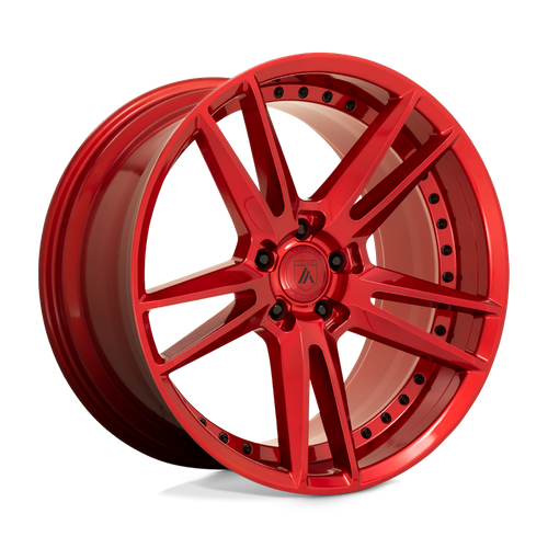 Asanti Black ABL-33 REIGN Candy Red 20x10.5 +38 5x112mm 72.6mm - Wheelwiz