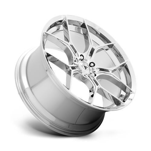 Asanti Black ABL-37 MONARCH Chrome 22x9 +38 5x112mm 72.6mm - Wheelwiz