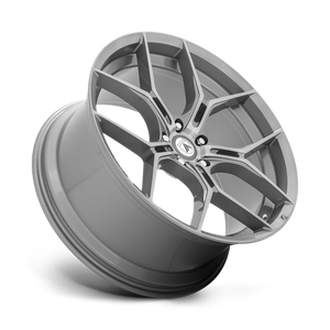 Asanti Black ABL-37 MONARCH Titanium Brushed 22x9 +38 5x112mm 72.6mm - Wheelwiz