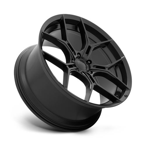 Asanti Black ABL-37 MONARCH Satin Black 22x10.5 +20 5x115mm 72.6mm - Wheelwiz