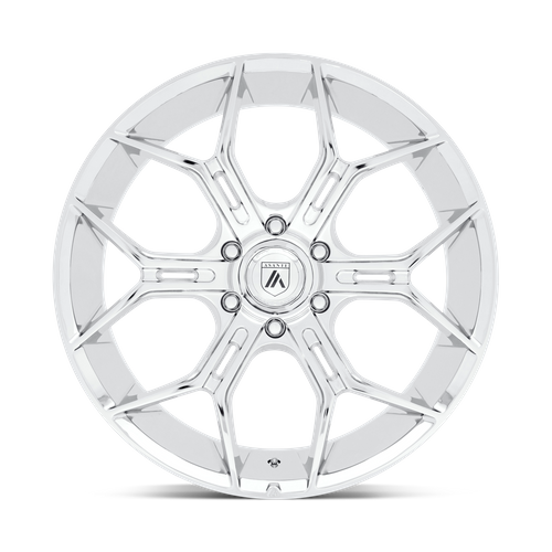 Asanti Black ABL-38 MONARCH TRUCK Chrome 24x10 +20 6x139.7mm 106.1mm - Wheelwiz