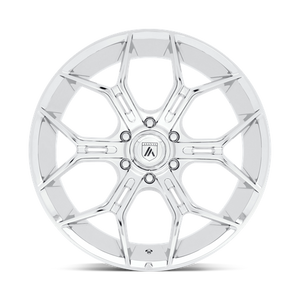 Asanti Black ABL-38 MONARCH TRUCK Chrome 24x10 +20 6x139.7mm 106.1mm - Wheelwiz