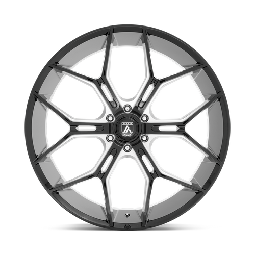 Asanti Black ABL-38 MONARCH TRUCK Gloss Black Milled 26x10 +35 6x139.7mm 100.3mm - Wheelwiz