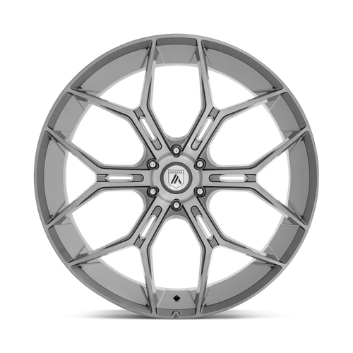 Asanti Black ABL-38 MONARCH TRUCK Titanium Brushed 24x10 +20 6x139.7mm 106.1mm - Wheelwiz