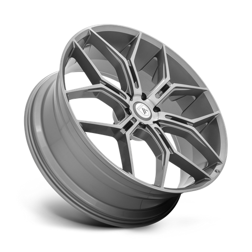 Asanti Black ABL-38 MONARCH TRUCK Titanium Brushed 24x10 +20 6x139.7mm 106.1mm - Wheelwiz