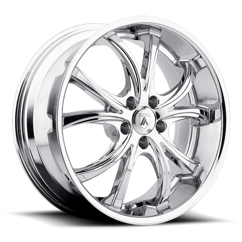Asanti Black ABL-8 ELEKTRA Chrome 22x9 +38 5x112mm 74.1mm - Wheelwiz