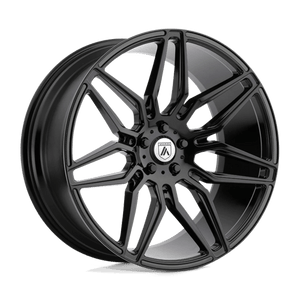Asanti Black ABL-11 SIRIUS Gloss Black 20x10.5 +38 5x115mm 72.6mm - Wheelwiz
