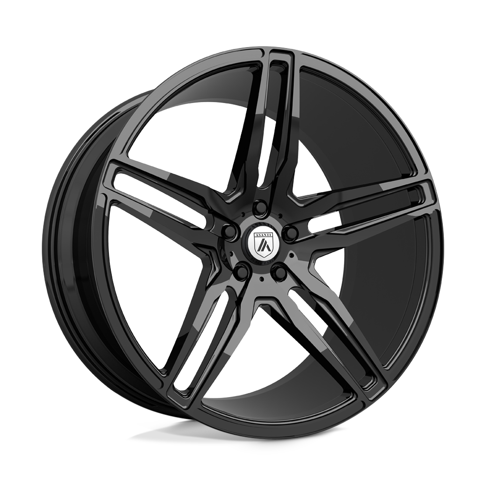 Asanti Black ABL-12 ORION Gloss Black 20x9 +15 5x115mm 72.6mm - WheelWiz