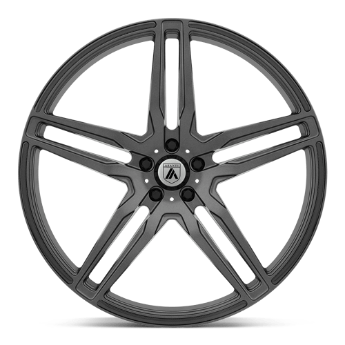 Asanti Black ABL-12 ORION Matte Graphite 20x10.5 +38 5x112mm 72.6mm - WheelWiz