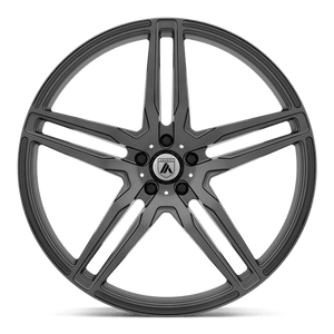 Asanti Black ABL-12 ORION Matte Graphite 22x10.5 +35 5x112mm 72.6mm - WheelWiz