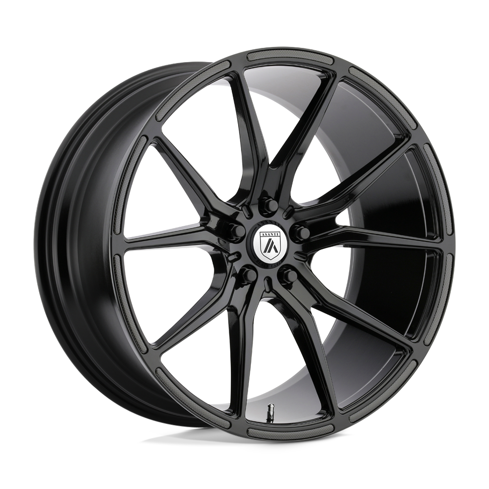 Asanti Black ABL-13 VEGA Gloss Black 20x10.5 +38 5x114.3mm 72.6mm - WheelWiz