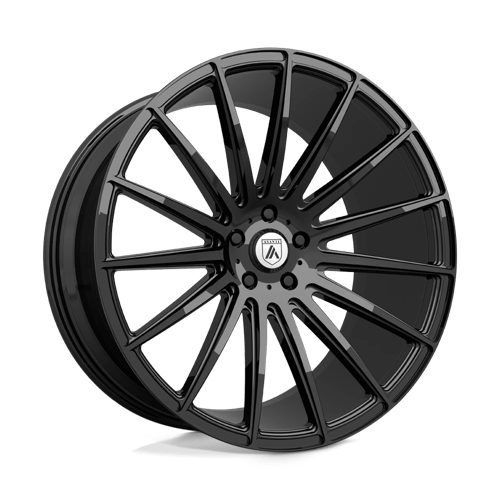 Asanti Black ABL-14 POLARIS Gloss Black 22x10.5 +35 5x112mm 72.6mm - WheelWiz