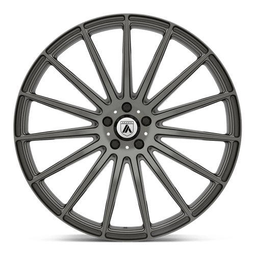 Asanti Black ABL-14 POLARIS Matte Graphite 20x10.5 +38 5x112mm 72.6mm - WheelWiz