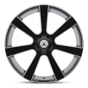 Asanti Black ABL-15 APOLLO Satin Black Milled 22x9 +35 6x135mm 87.1mm - WheelWiz