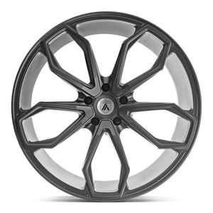 Asanti Black ABL-19 ATHENA Matte Graphite 20x10 +40 5x120mm 74.1mm - WheelWiz